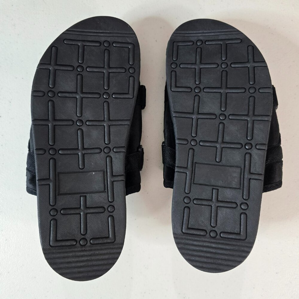 DRACO Slides Size 7-8 7.5 Men's Phantom Black Remastered Slide Sandals Shoes NEW - Picture 5 of 10